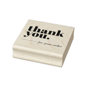 Eenvoudige minimalistische zakelijke klant - Harte Rubberstempel