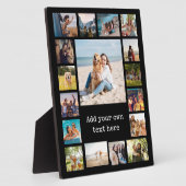 Eenvoudige moderne 17 foto collage fotoplaat (Zijkant)