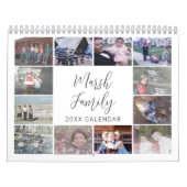 Eenvoudige moderne aangepaste foto - 13 Afbeelding Kalender (Hoes)