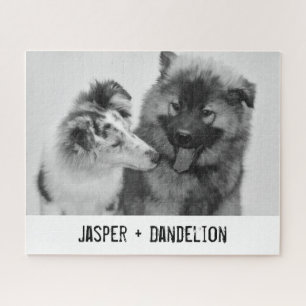 Eenvoudige, moderne aangepaste foto of foto's van  legpuzzel