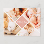 Eenvoudige, moderne aangepaste foto's Happy Moeder Briefkaart (Voorkant)