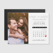 Eenvoudige Moderne Aangepaste Kalender Foto Opslaa (Voorkant / Achterkant)