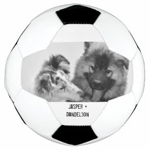 Eenvoudige, Moderne Aangepaste Pet of de Foto van  Voetbal