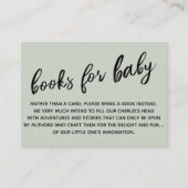 Eenvoudige, moderne applicatie voor het schrijven informatiekaartje (Voorkant)