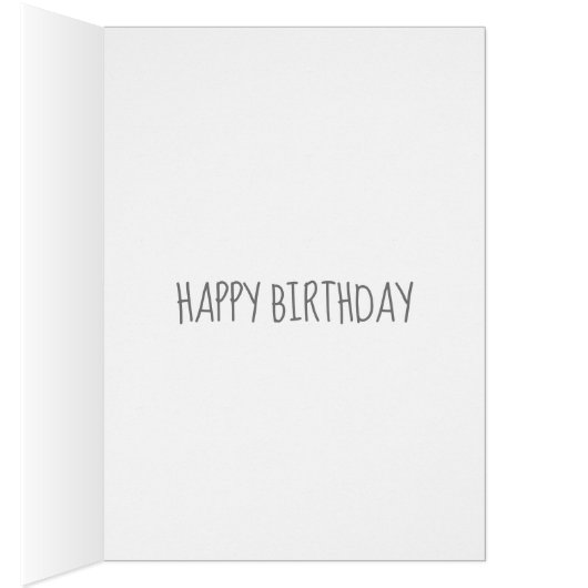 Eenvoudige, moderne bloem wit op grijs (Binnen (Rechts))