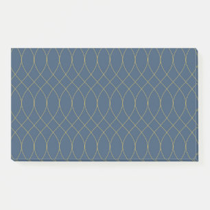 Eenvoudige, moderne, coole, trendmatige bocht, gol post-it® notes