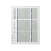 Eenvoudige, moderne, dagelijkse, professionele pla notitieblok (Gedraaid)