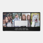 Eenvoudige moderne elegante aangepaste tekst 4 fot bureaumat (Keyboard & Muis)