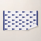Eenvoudige Moderne Elegante Kerstsparren Bad Handdoek (Handdoek)