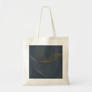Eenvoudige, moderne, elegante, koele, trendy illus tote bag