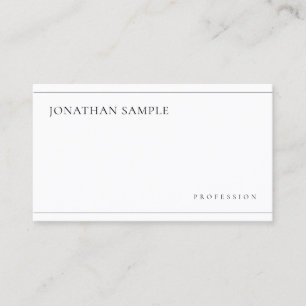 Eenvoudige, moderne esthetische minimalistische pr visitekaartje