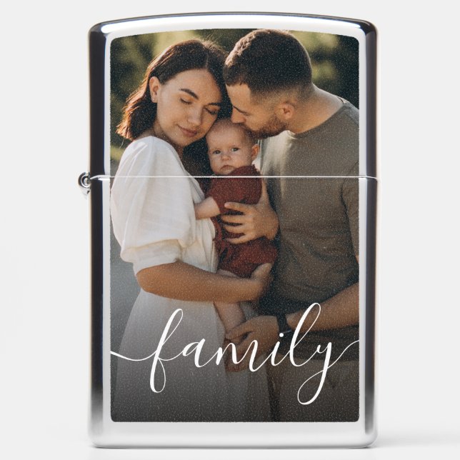 Eenvoudige moderne "familie" handgeschreven script (Voorkant)