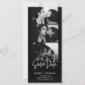 Eenvoudige moderne fotocabine slaat de datum uitno (Voorkant)