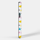 Eenvoudige moderne geometrische confetti initialen Case-Mate iPhone case (Achterkant / Rechts)