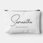Eenvoudige moderne gepersonaliseerde bruidsmeisje  etui (Voorkant)
