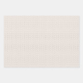 Eenvoudige moderne golvende lijnen en stippen vaka inpakpapier vel (Voorkant 2)