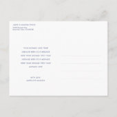 Eenvoudige Moderne Gouden Custom Foto Nieuwe Baby  Aankondigingskaart (Achterkant)