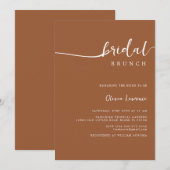 Eenvoudige, moderne handgeschreven handgeschreven  kaart (Voorkant / Achterkant)