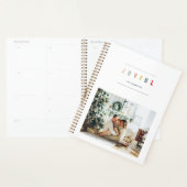 Eenvoudige, moderne kerstfoto | Joyful Holiday Planner (Display)