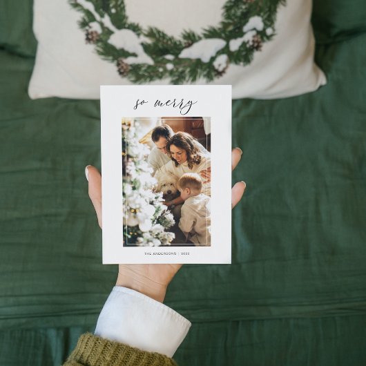 Eenvoudige, moderne kerstfoto | Zoete kerst