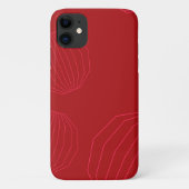 Eenvoudige, moderne kerstversieringen Case-Mate iPhone case (Achterkant)