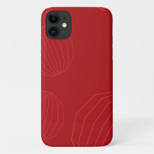 Eenvoudige, moderne kerstversieringen iPhone 11 hoesje