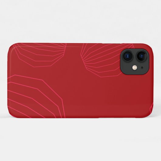 Eenvoudige, moderne kerstversieringen Case-Mate iPhone case (Achterkant (horizontaal))