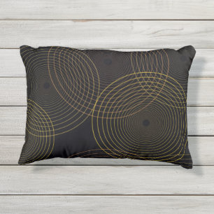 Eenvoudige, moderne, koele, trendmatige dunne lijn buitenkussen