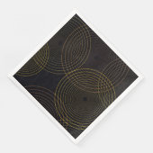 Eenvoudige, moderne, koele, trendmatige dunne lijn servet (Hoek)