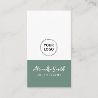 eenvoudige moderne logo fotograaf Visitekaartje
