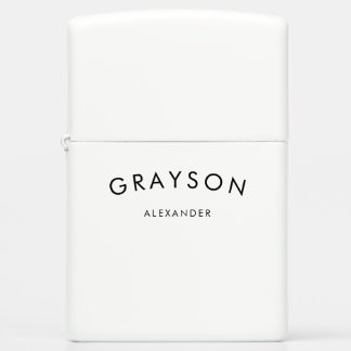 Eenvoudige Moderne Minimalistische Monogrammed Naa