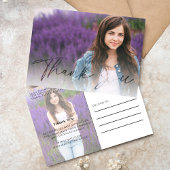 Eenvoudige moderne minimalistische typografie 2 fo briefkaart