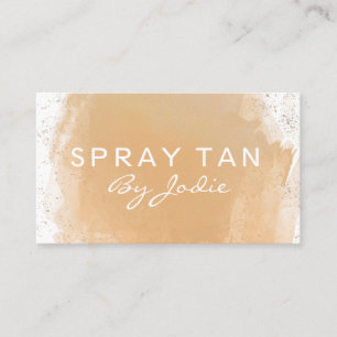 Eenvoudige moderne mobiele sproeier visitekaartje