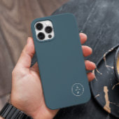 Eenvoudige Moderne Monogramnaam Case-Mate iPhone Case