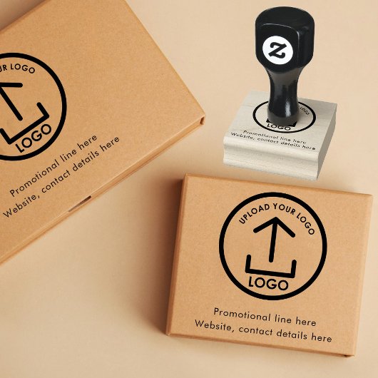 Eenvoudige moderne professionele zakelijke Logo &  Rubberstempel