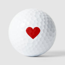 Eenvoudige moderne Red Heart Love Chic Minimal Whi