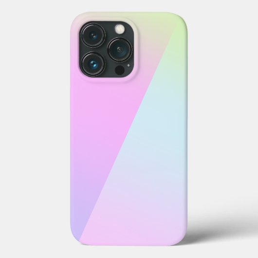 Eenvoudige moderne regenboog kleurrijke gradiënt W Case-Mate iPhone Case (Achterkant)