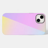 Eenvoudige moderne regenboog kleurrijke gradiënt W Case-Mate iPhone Case (Achterkant (horizontaal))