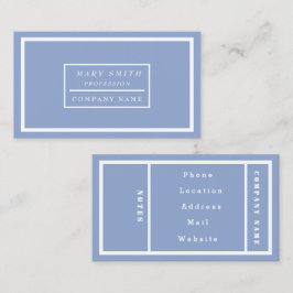 Eenvoudige moderne service visitekaartje