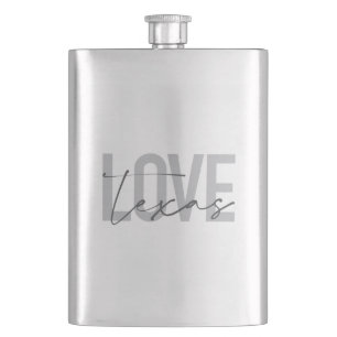 Eenvoudige, moderne, stedelijke, coole design Love Flacon