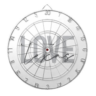 Eenvoudige, moderne, stedelijke, koele ontwerplief dartbord