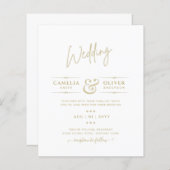 Eenvoudige moderne typografie thema kleurstellinge (Voorkant / Achterkant)