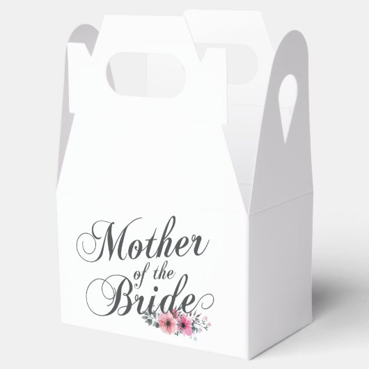 Eenvoudige moeder van het bruidhuwelijk | Ventilat Bedankdoosjes (Geopend)