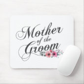 Eenvoudige moeder van het Groom Wedding | Mousepad Muismat (Met muis)
