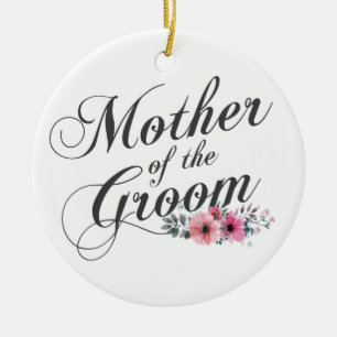 Eenvoudige moeder van het Groom Wedding ORNAMENT