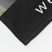 Eenvoudige Mom Script Photo Collage Fleece Deken (Hoek)