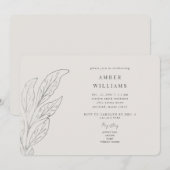 Eenvoudige momenten Vrijgezellenfeest Stem Cream R Kaart (Voorkant / Achterkant)