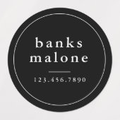 Eenvoudige naam schoolkleuren waterbestendige naam labels (Design 2)