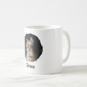 Eenvoudige naam van huisdier Minimalist Cat Lovers Koffiemok (Voorkant rechts)