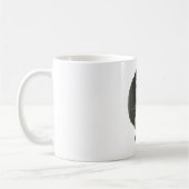 Eenvoudige naam van huisdier Minimalist Cat Lovers Koffiemok (Links)